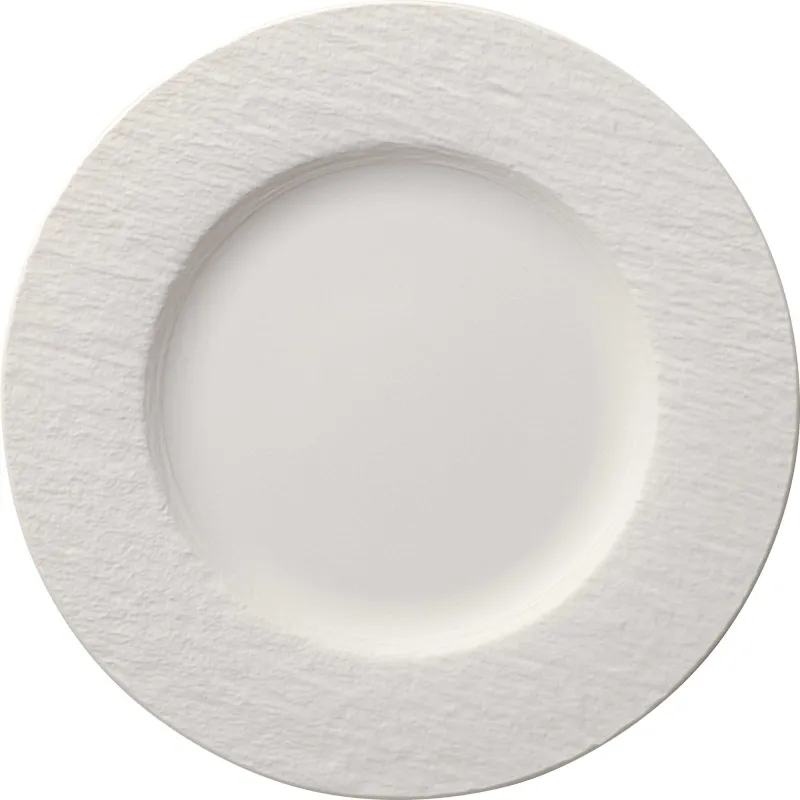 Villeroy & boch Manufacture Rock Blanc Middagstallerken