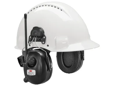 Peltor høreværn HRXD7P3E-01 m/DAB+ FM-radio, hjelm