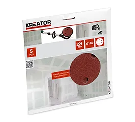 Slibepapir til girafsliber Ø 225 mm K180