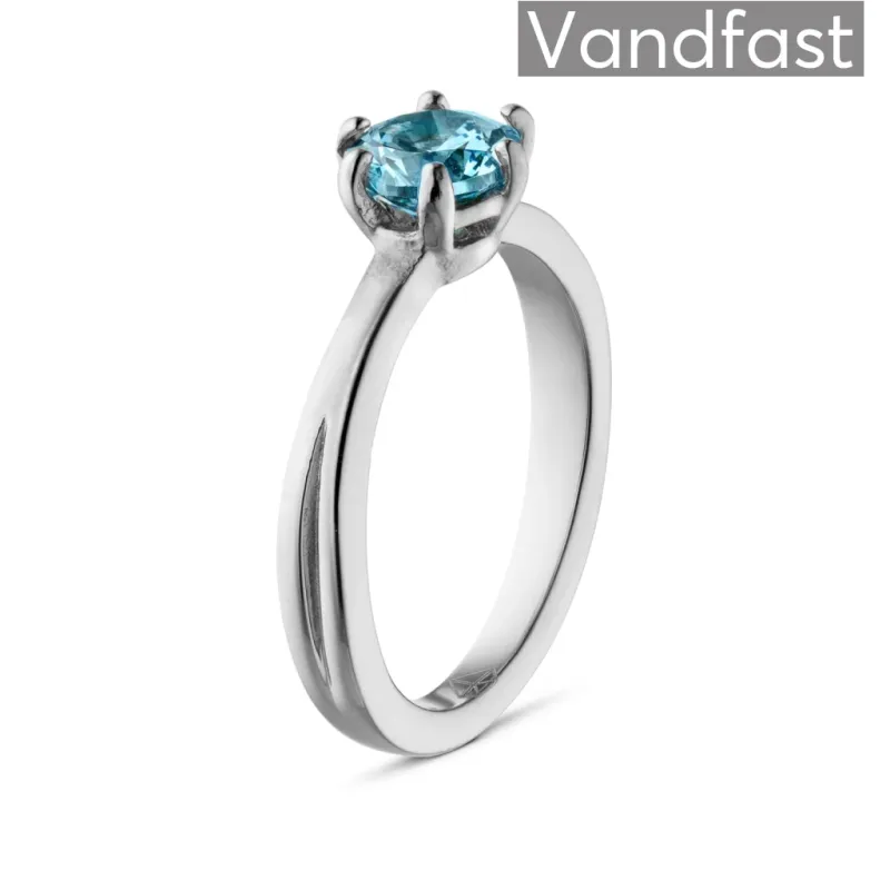 ANNEBRAUNER Princess Aqua Blue Ring