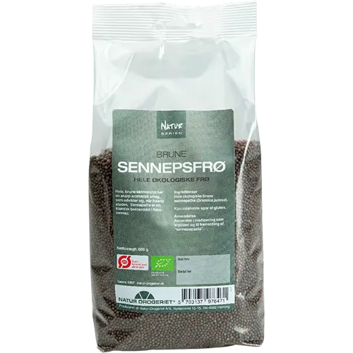 Natur Drogeriet Sennepsfrø Hele Ø (500 g)