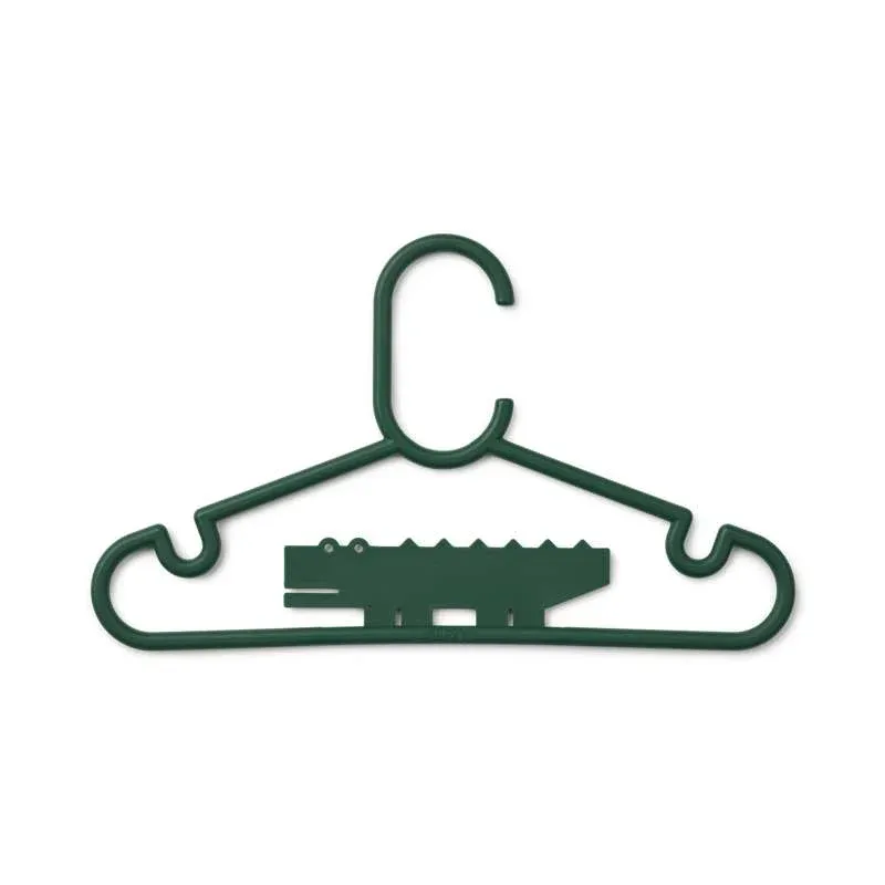 Liewood Falton Bøjler - 8-pak - Crocodile/Garden Green