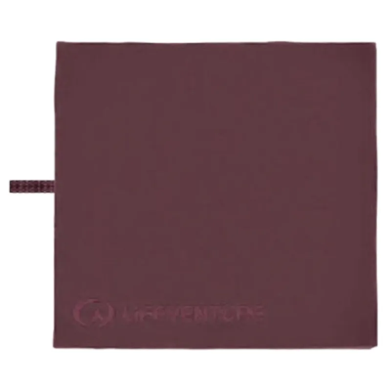 Lifeventure Trek Towel i Genanvendt SoftFibre, solbærrød