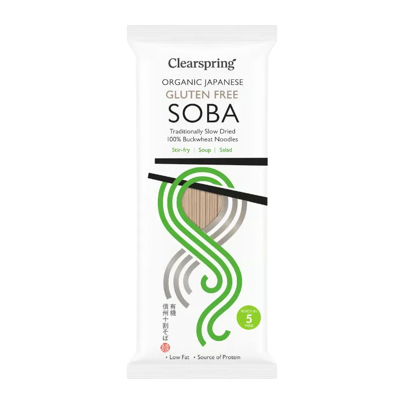 Clearspring Soba Noodles 100% Boghvede (250 g)
