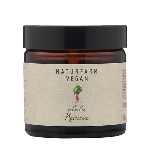Naturfarm Natcreme Rabarber