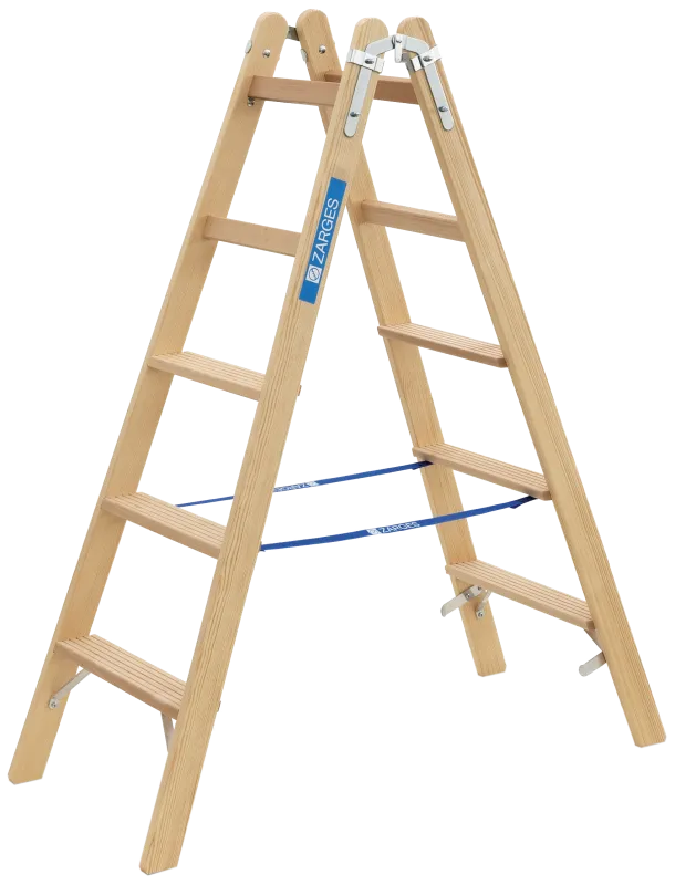 Wienerstige Crestastep B træ 2×5 trin 1,45 mtr