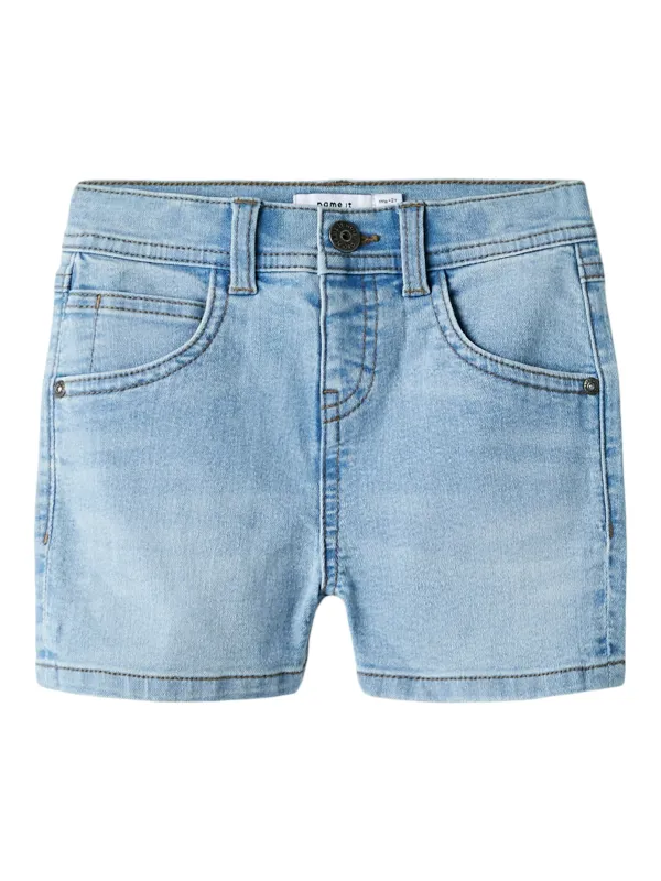 Name It Ryan Denim Shorts - Light Blue Denim - 92 cm