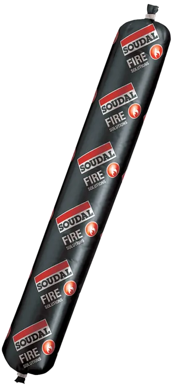 Soudal brandhæmmende silikone FR 600ml hvid