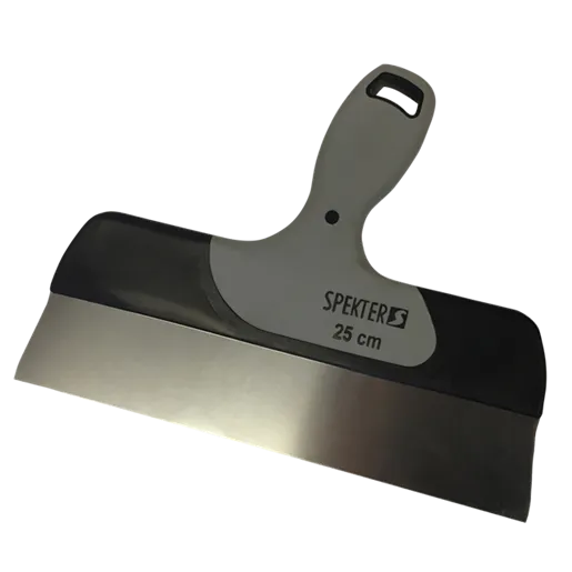 Bredspartel m/stålblad, 450 mm, Grå