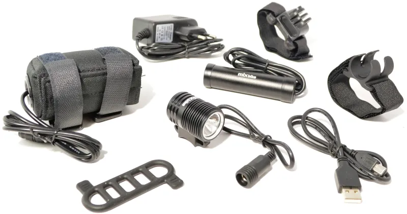 Mixbike GoMini 1000lm inkl. 2 batterier & oplader