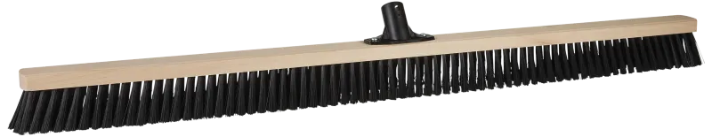 Fejekost 1020mm træ medium børster, t/gevindskaft