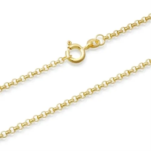 Ankerhalskæde i 14 kt. Guld - 1,2 mm fra 42 cm