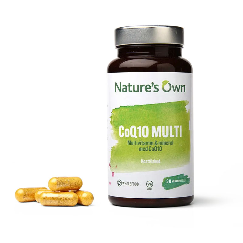Natures Own CoQ10 Multi Wholefood (30 kaps)