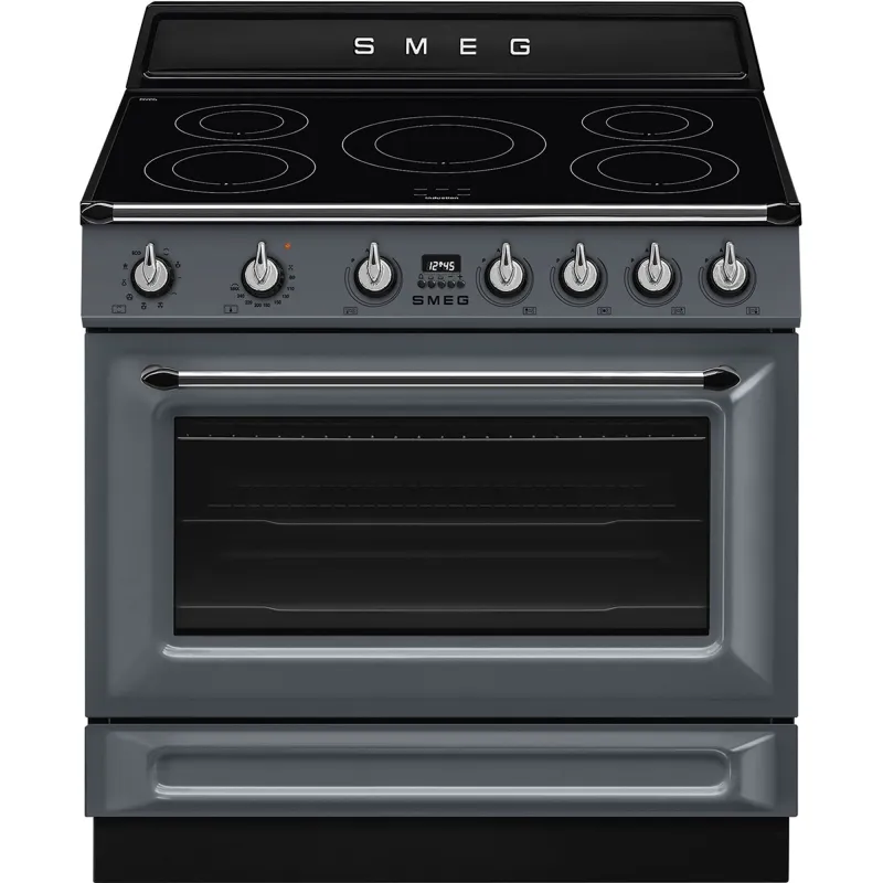 Smeg TR90IMGR Victoria Induktionskomfur 90 cm, grå