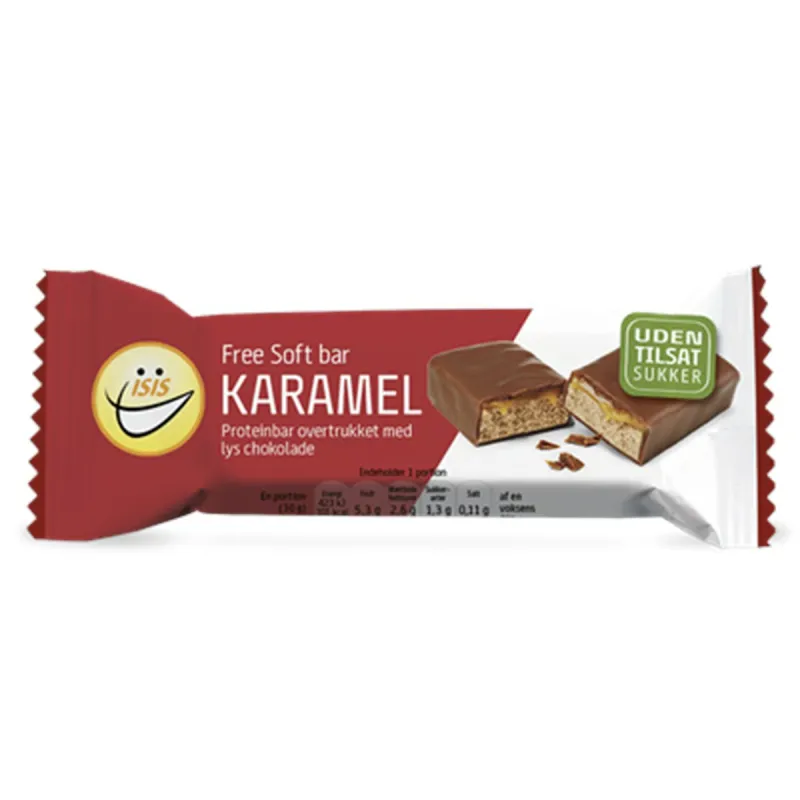 EASIS Lys Soft bar med Karamel (30 g)
