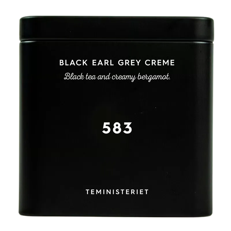 Teministeriet 583 Black Earl Grey Creme Tin (100 g)