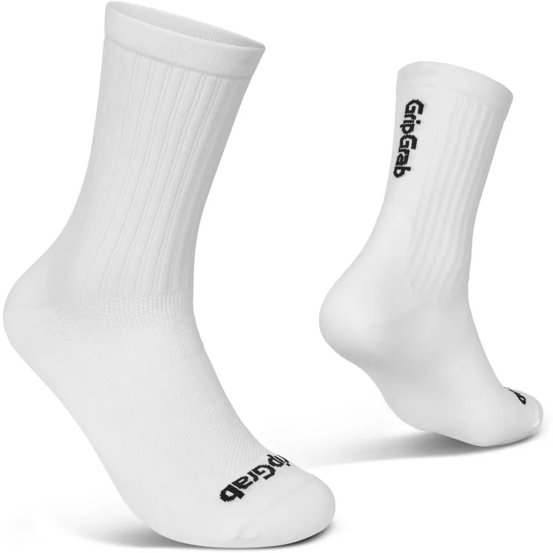 GripGrab PACR Regular Cut Sokker - White