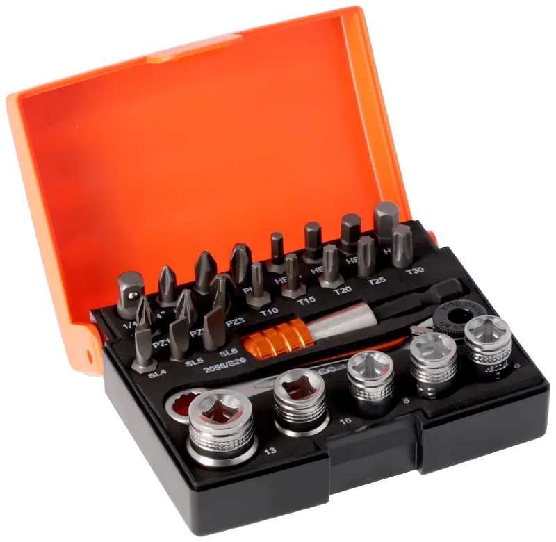Top-/bitssæt 1/4" metrisk SB2058/S26