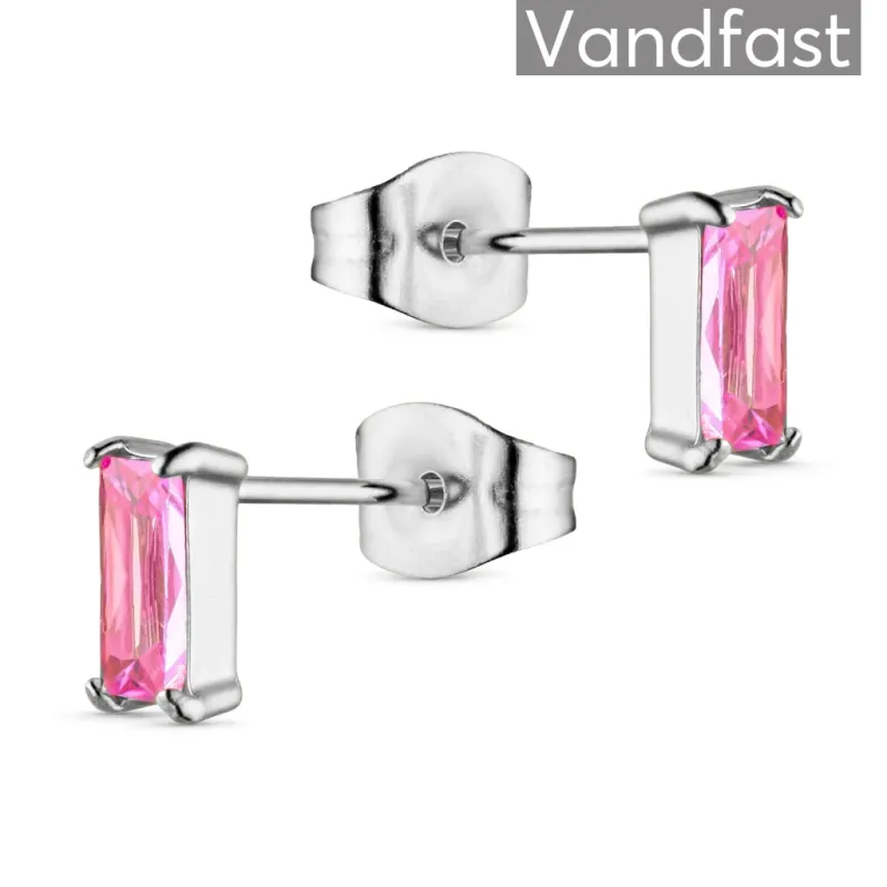 ANNEBRAUNER Empress 3x6mm Rose Øreringe