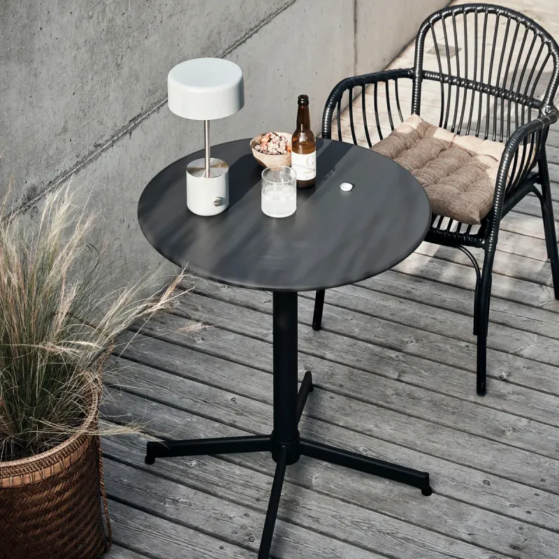 House Doctor - Bord, Helo, Sort - H72 x Ø70 cm