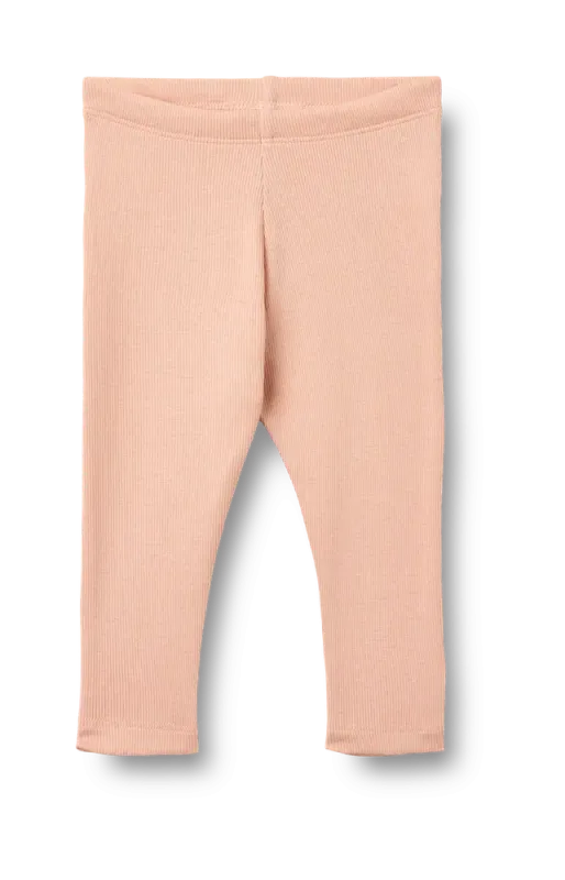 Wheat Maddy Rib Leggings - Rose Cloud - 86