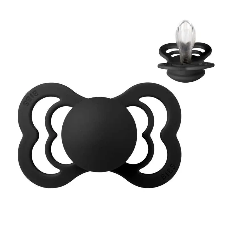 BIBS Symmetrisk Supreme Sut - Str. 2 - Silikone - Black