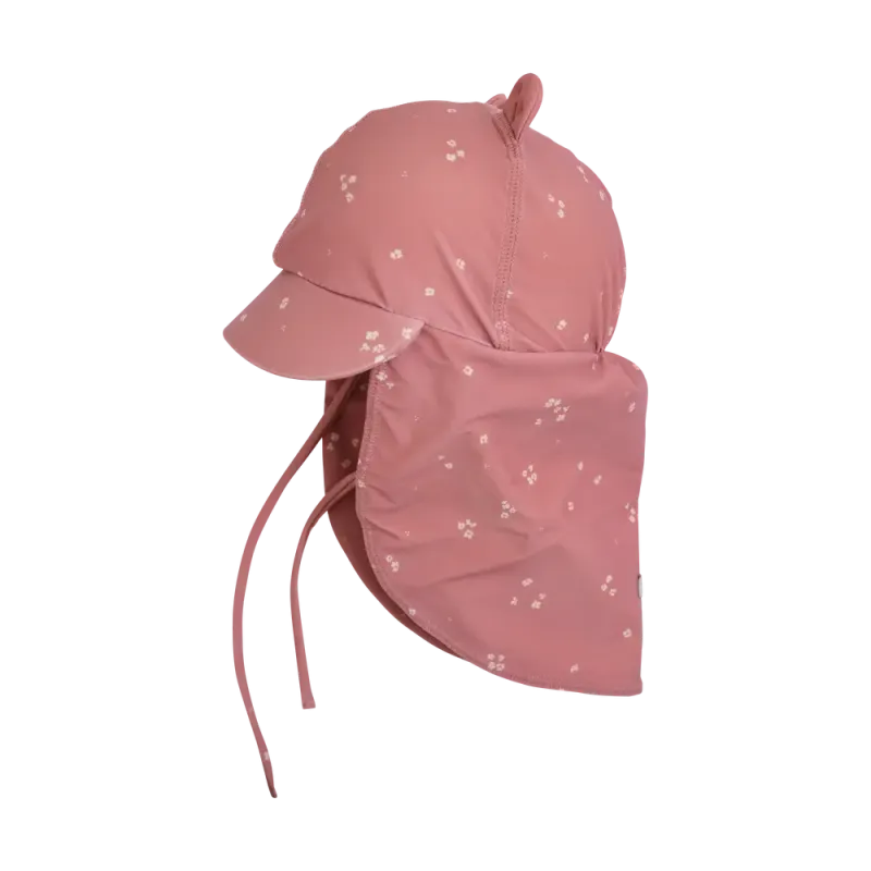Solhat m. Ører - UV 60+ - Ash Rose - 12-24 MDR.
