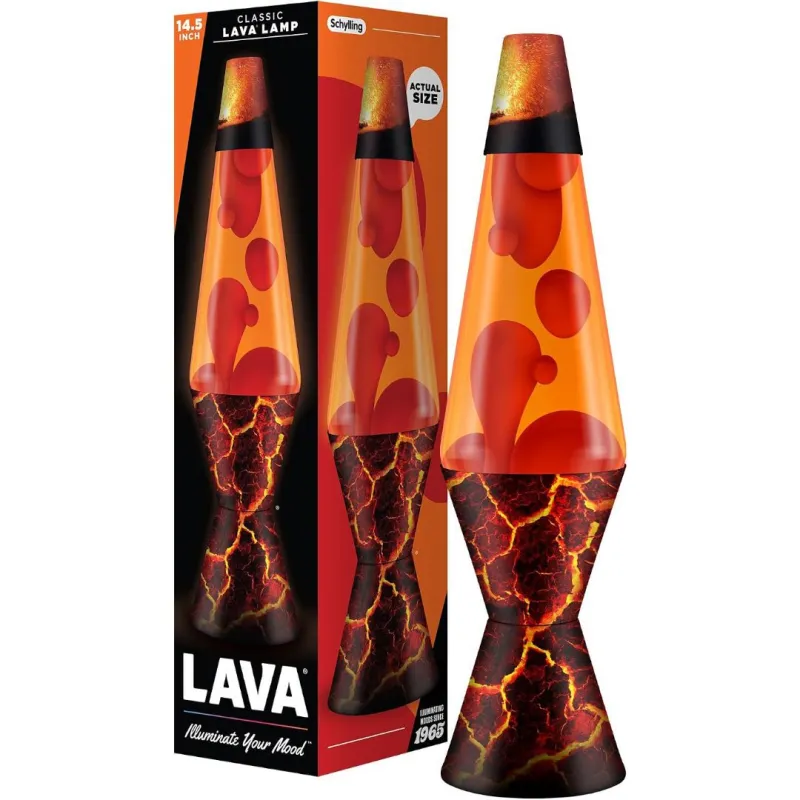 Lavalampe Classic Volcanic Crags  37cm