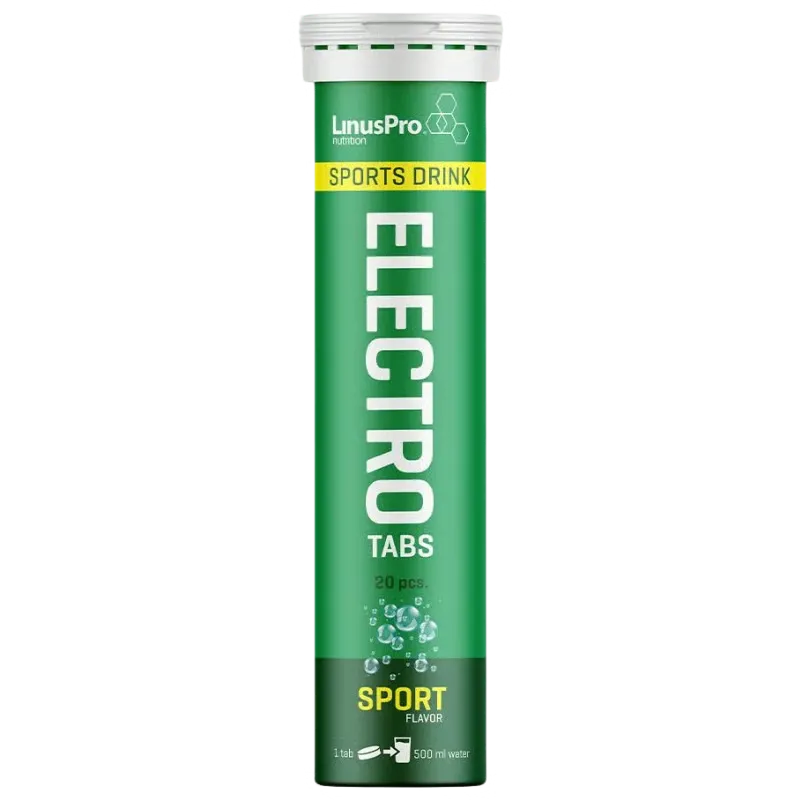 LinusPro Elektrolyt Tabs Sport (20 tabl)