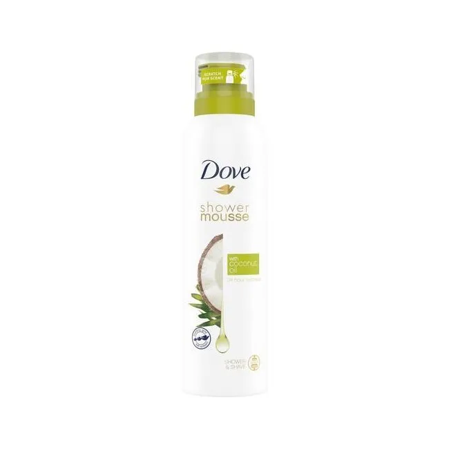 Dove - Shower Foam Mousse Coconut Oil - 200 ml