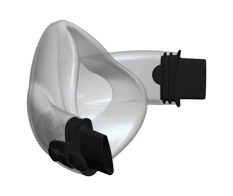 CleanSpace halvmaske, medium