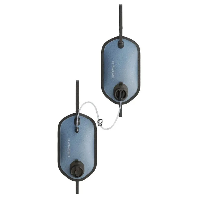 Lifestraw Peak Series Gravity Water Filter System, Dark Mountain Gray, 8 L, grå