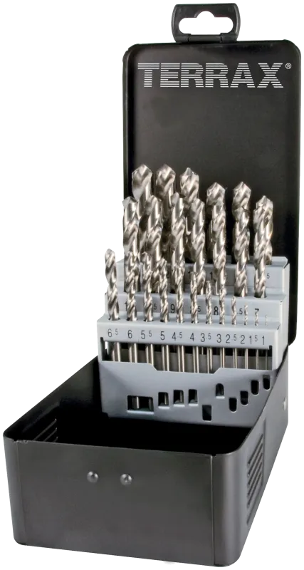 Spiralborsæt DIN338 HSSG 1-13×0,5mm