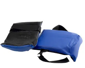 Knæbeskyttersæt 2 stk. med velcro rem.
