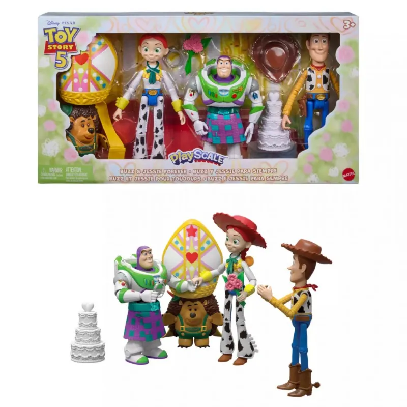 Toy Story 5 Multipack Playscale Figurer
