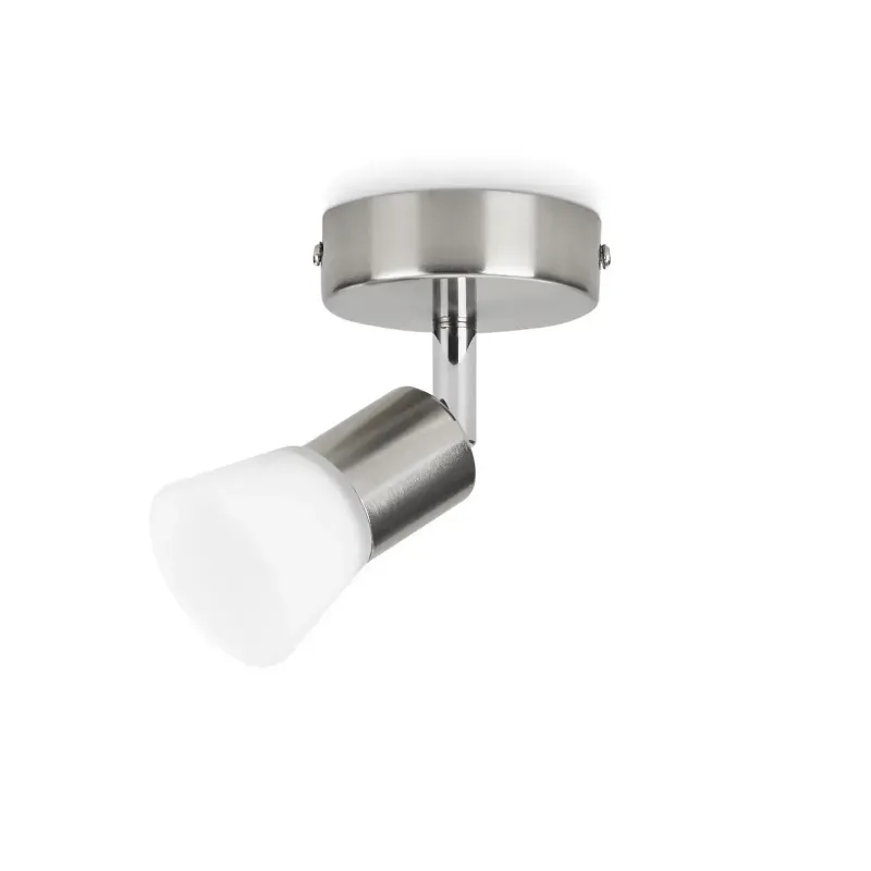 Philips Decagon single spot - mat krom