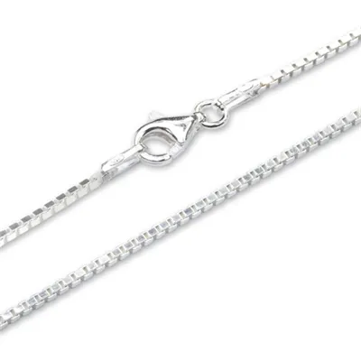 Venezia halskæde i Sølv - 1,4 mm fra 38 cm