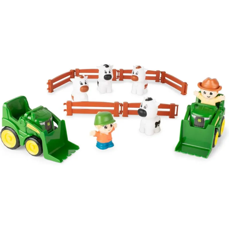 John Deere Køer Playset