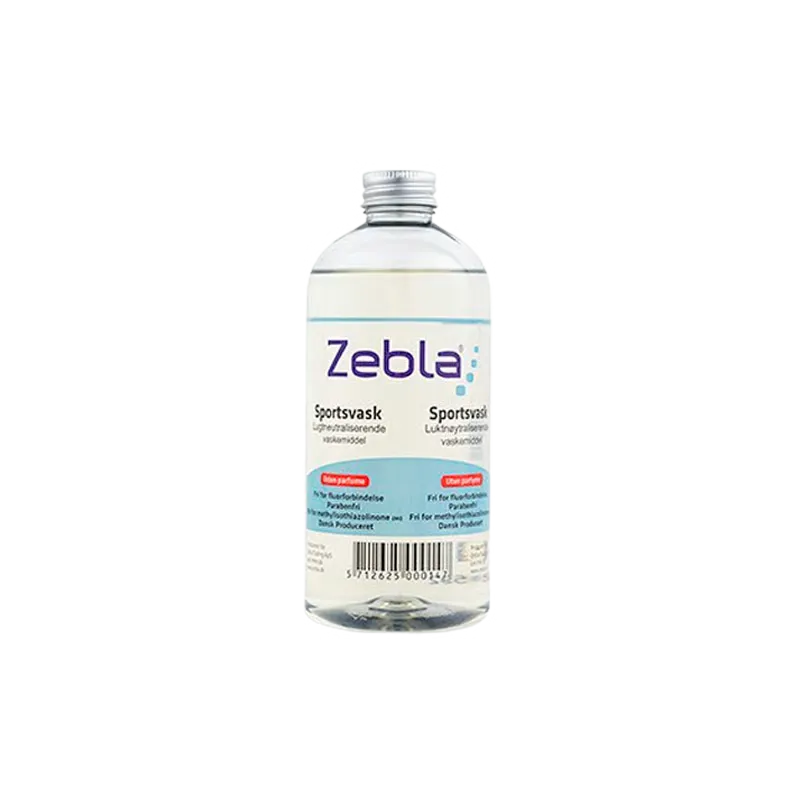 Zebla Sportsvask Uden Parfume (500 ml)