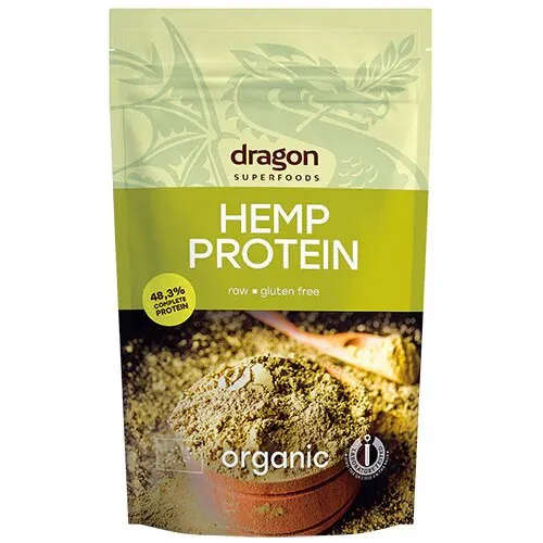 Hampe protein pulver Øko. - 200 gram