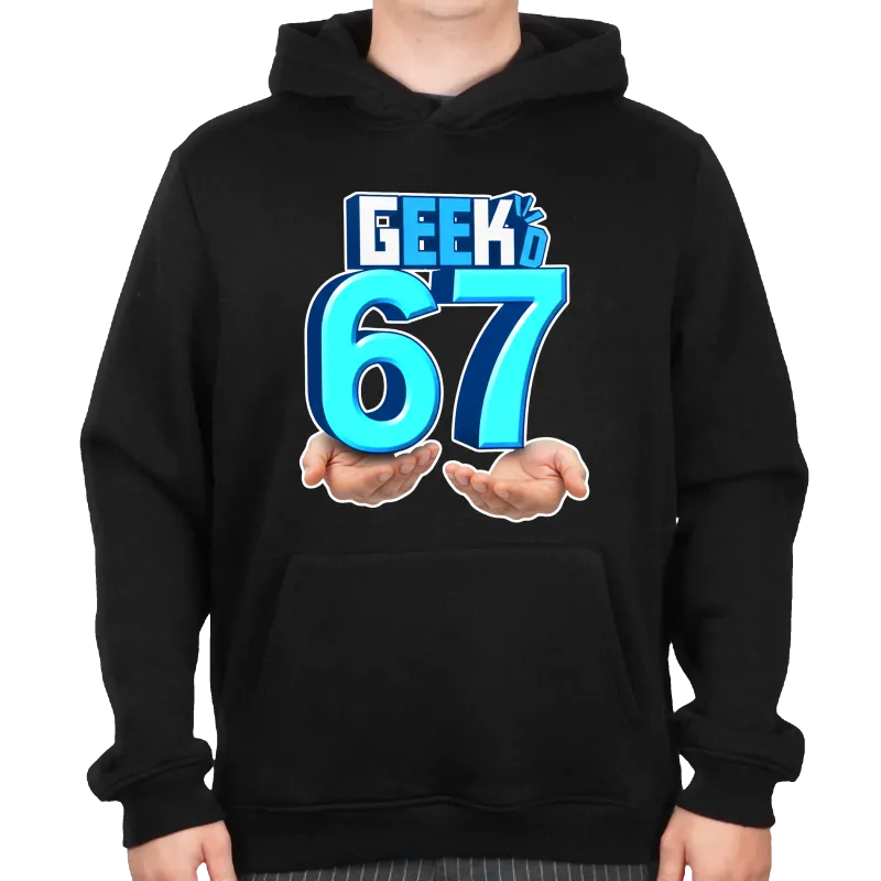 Geekd 67 Hoodie - GEEKD.dk
