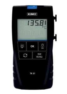 KIMO TK61  -  forberedt tilslutning af eksterne termoelementer