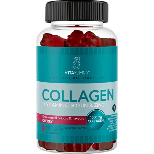 VitaYummy Collagen Cherry (60 stk)