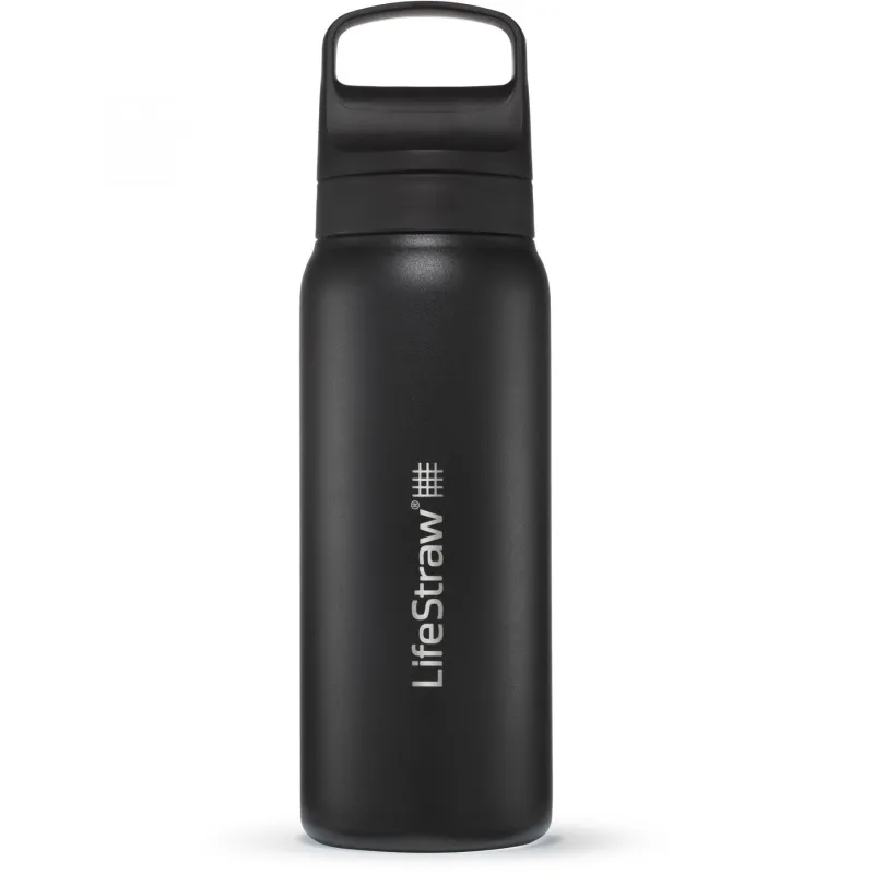 LifeStraw Go 2.0 Stainless Steel Water Filter Bottle 700ml, Sort
