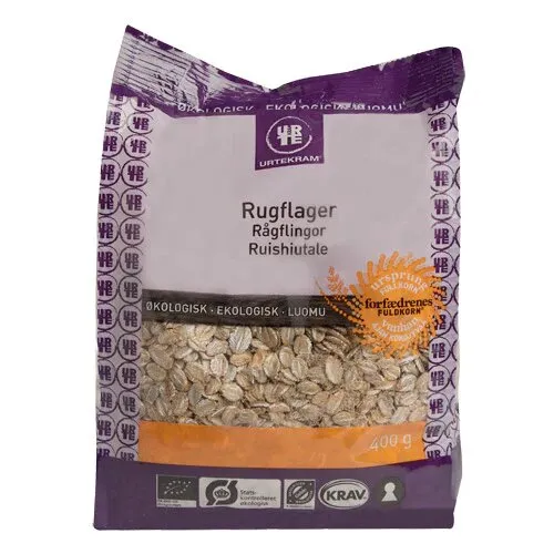 Rugflager Økologisk - 400 gram