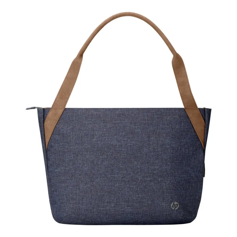HP Renew Tote 14". Miljøvenlig skuldertaske til din bærbare PC. Op til 14". Blå.