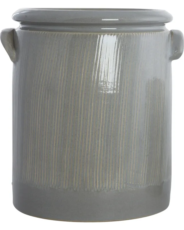 House Doctor - Urtepotte, Pottery M, Lysegrå, H24 cm