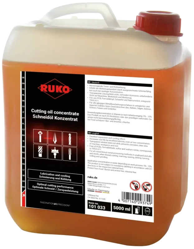 Ruko skæreolie koncentrat universal 5ltr