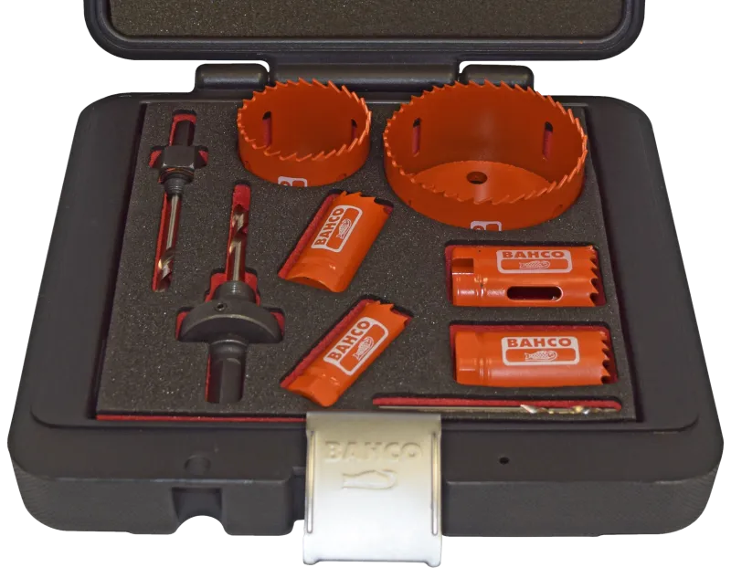 Hulsavsæt t/el 3834-SET-63-76 20-76mm, 9 dele