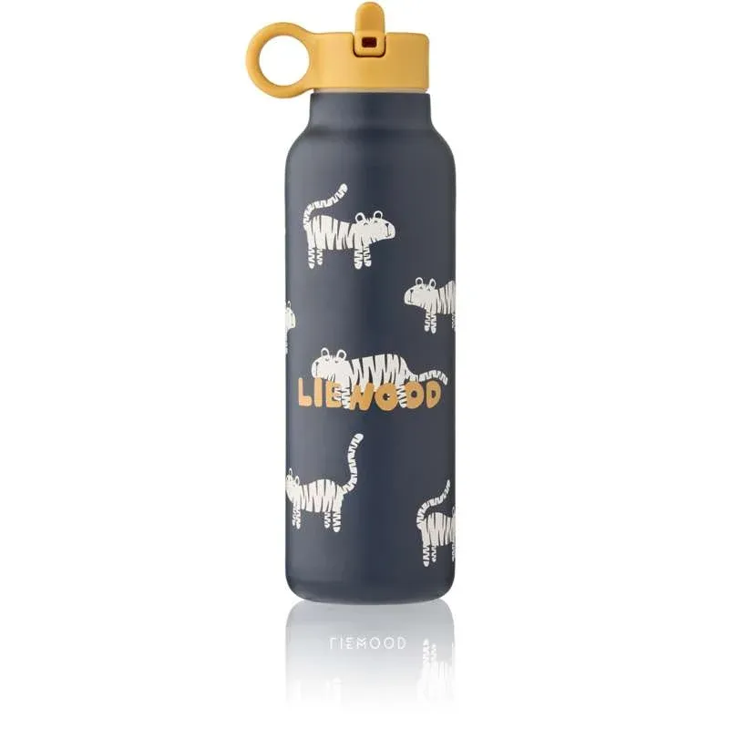 Liewood Falk Drikkeflaske - Rustfrit Stål - 500ml - Tiger/Classic Navy